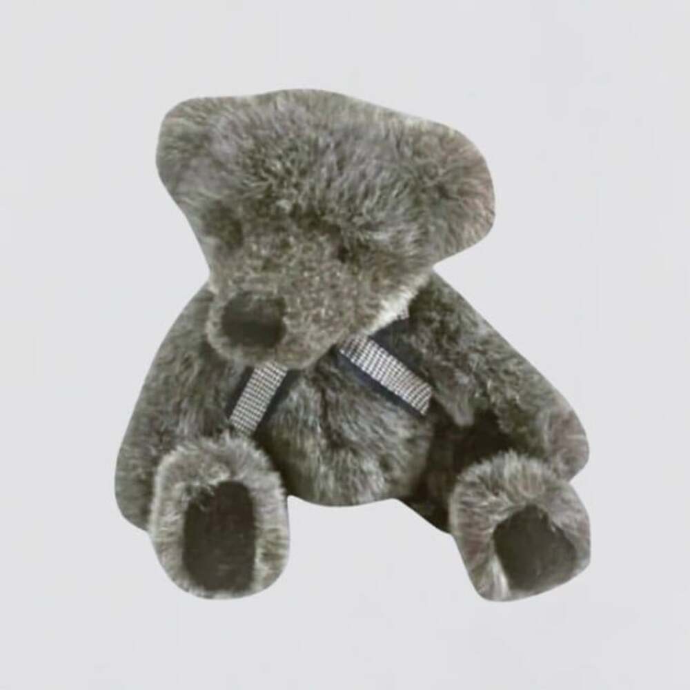 Russ Plush Teddy Bear with Ribbon & Original Tags